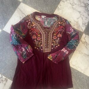 Sundance floral Blouse. Xs